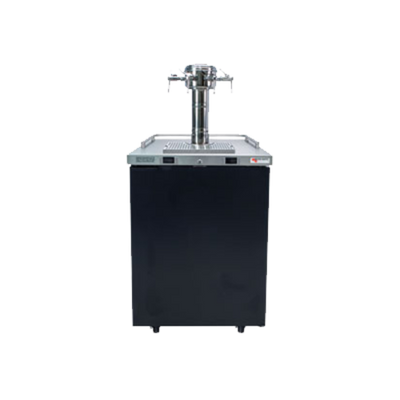 Micro Matic MDD23W-E-E 1 Quadruple Faucet Column One Section Pro-Line E-Series Dual Temperature Wine Cooler Dispenser