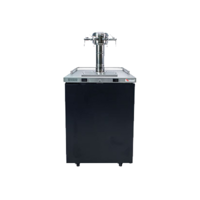 Micro Matic MDD23W-E-E 1 Quadruple Faucet Column One Section Pro-Line E-Series Dual Temperature Wine Cooler Dispenser