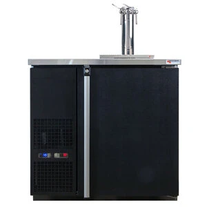 Micro Matic MDD36W-E-A 1 Dual Faucet Column One Section Pro-Line E-Series Dual Temperature Wine Cooler Dispenser