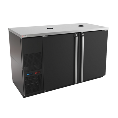 Micro Matic MDD58WLT-E Two Sections Pro-Line E-Series Dual Temperature Wine Cooler Dispenser