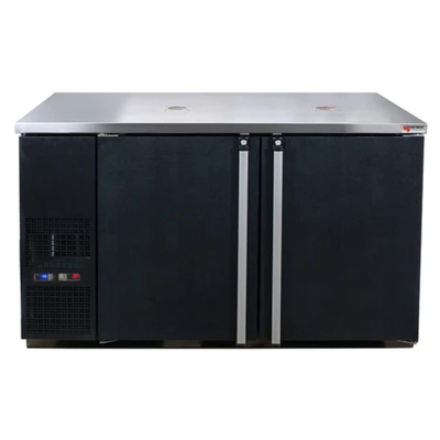 Micro Matic MDD58WLT-E Two Sections Pro-Line E-Series Dual Temperature Wine Cooler Dispenser