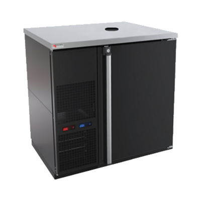 Micro Matic MDD36W-E One Section Pro-Line E-Series Dual Temperature Wine Cooler Dispenser