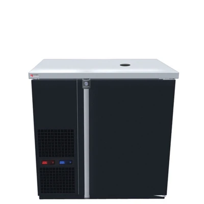 Micro Matic MDD36W-E One Section Pro-Line E-Series Dual Temperature Wine Cooler Dispenser