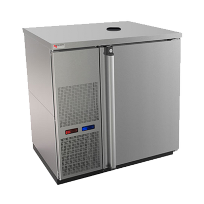 Micro Matic MDD36SW-E One Section Pro-Line E-Series Dual Temperature Wine Cooler Dispenser