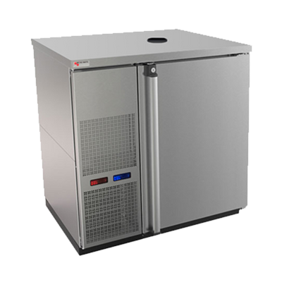 Micro Matic MDD36SW-E One Section Pro-Line E-Series Dual Temperature Wine Cooler Dispenser