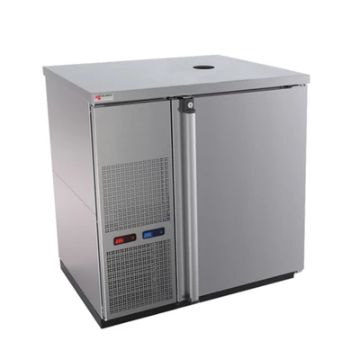 Micro Matic MDD36SW-E One Section Pro-Line E-Series Dual Temperature Wine Cooler Dispenser