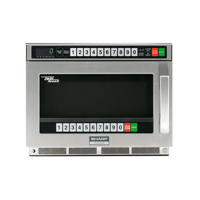 Sharp R-CD2200M TwinTouch 2200-Watt Commercial Microwave Oven with Dual TouchPads