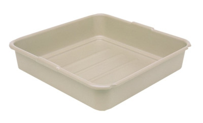 Vollrath 1395 24.38" W x 24" D x 5.25" H Beige Plastic Full Traex Flatware Soak &amp; Washing Systems