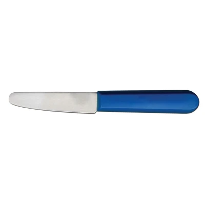 Omcan USA 12750 3.75" Blue Handle Greban Clam Knife