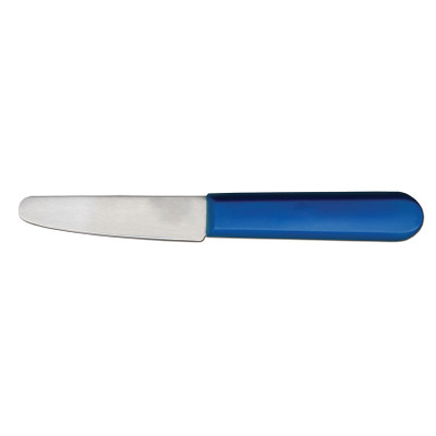 Omcan USA 12750 3.75" Blue Handle Greban Clam Knife