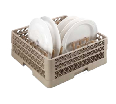 Vollrath TR3AAP14 19.75" W x 19.75" D Beige Co-Polymer Plastic Traex Full Size Extended Peg Rack