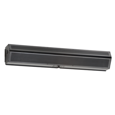 Mars Air Systems LPV284-2UA-OB Obsidian Black Powder Coated Unheated LoPro Series 2 Air Curtain - 115 Volts 1-Ph