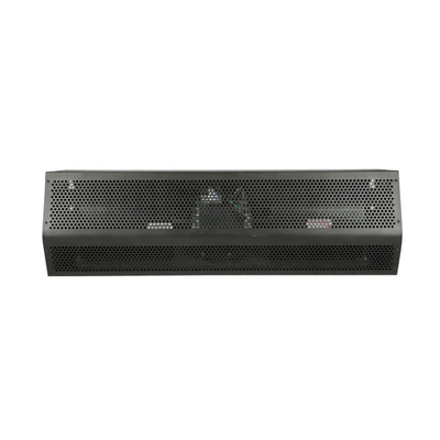 Mars Air Systems STD284-2UA-OB Black Powder Coat Unheated Standard Series 2 Air Curtain - 115 Volts 1-Ph