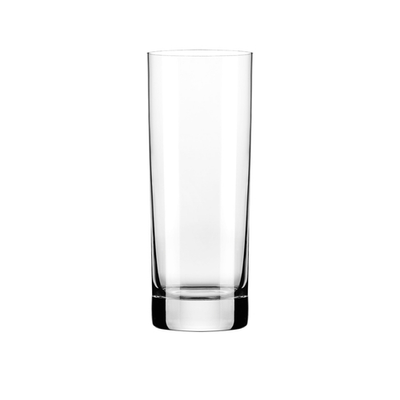 Libbey 9038 12 Oz. Straight-Sided Design ClearFire Glass Clear Master's Reserve Modernist Beverage Glass - 24/Case