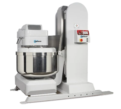 Univex SL120LH 265 Lbs. Two Speed Silverline Spiral Mixer - 220 Volts 3-Ph
