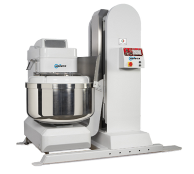 Univex SL160LH 350 Lbs. Two Speed Silverline Spiral Mixer - 220 Volts 3-Ph