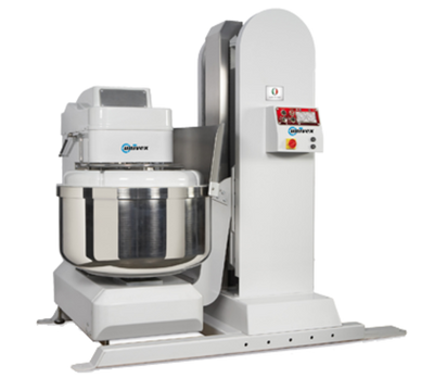 Univex SL200LB 440 Lbs. Two Speed Silverline Spiral Mixer - 220 Volts 3-Ph
