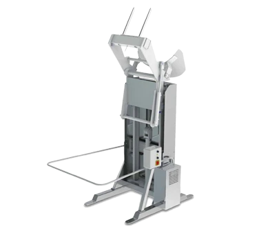 Univex BSBL78 52.4" W x 85.8" D x 131.1" H Single Button Operation Spiral Bowl Lifter