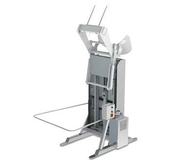 Univex BSBL78 52.4" W x 85.8" D x 131.1" H Single Button Operation Spiral Bowl Lifter