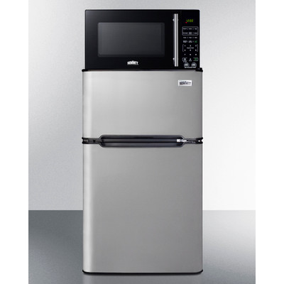 Summit MRF34BSSA 19" W Refrigerator-Microwave - 115 Volts