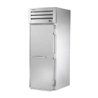 True STA1HRI-1S Stainless Steel and Aluminum Roll-In 1 Section SPEC SERIES Heated Cabinet with Solid Doors - 2000 Watts 1-Ph