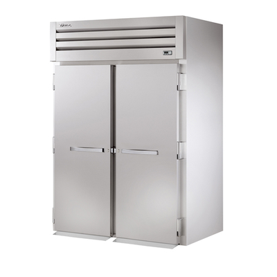 True STR2HRI-2S Stainless Steel Roll-In 2 Section SPEC SERIES Heated Cabinet with 2 Solid Doors - 4000 Watts 1-Ph