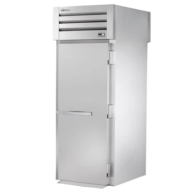 True STR1HRT-1S-1S Stainless Steel Roll-Thru 1 Section SPEC SERIES Heated Cabinet with Solid Doors - 2000 Watts 1-Ph