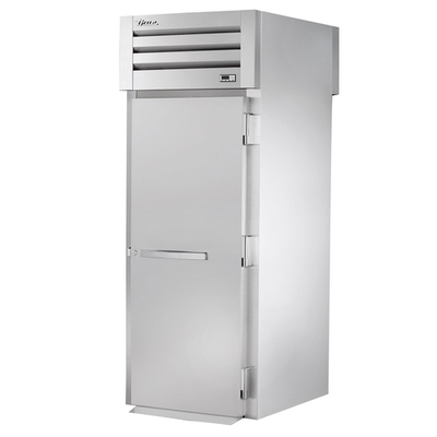 True STR1HRT-1S-1S Stainless Steel Roll-Thru 1 Section SPEC SERIES Heated Cabinet with Solid Doors - 2000 Watts 1-Ph