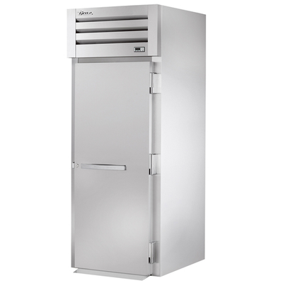 True STR1HRI89-1S 89" H Stainless Steel Roll-In 1 Section SPEC SERIES Heated Cabinet with Solid Doors - 2000 Watts 1-Ph