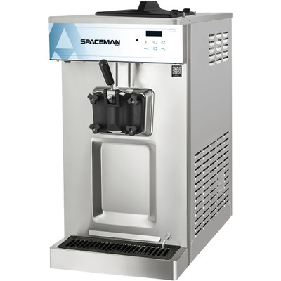Spaceman 6236-C 1 Flavor Countertop Gravity Feed Soft-Serve Machine - 208-230 Volts