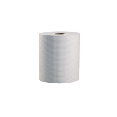 Empress NOVA 800W 8" White Hardwound Roll Towel (6 Rolls Per Case)