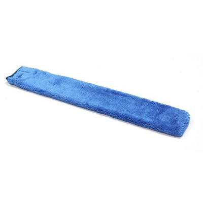 CTC 40-1439 Microfiber Blue Rectangle Terry High Duster Covers - Pack/12