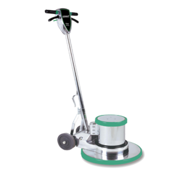 Bissell BGH-21E 21" Pad Size Polished Aluminum Chassis Heavy Duty Floor Machine - 175 RPM