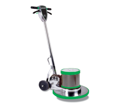 Bissell BGTS-19 19" Pad Size Polished Aluminum Chassis FMT Floor Machine - 175/300 RPM