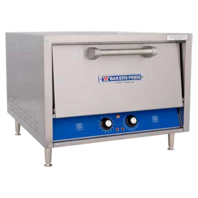 Bakers Pride P24S Single Deck Stainless Steel Countertop HearthBake Series Oven - 208 Volts 2,150 Watts