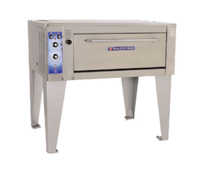 Bakers Pride ER-3-12-3836 55" W Stainless Steel Electric Super Deck Series Bake Roast Deck Oven - 208 Volts
