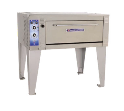 Bakers Pride EB-1-8-3836 Stainless Steel Single Super Deck Series Bake Deck Oven - 208 Volts 8,000 Watts