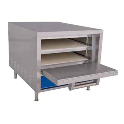 Bakers Pride P18S 23" W Stainless Steel Countertop HearthBake Series Pizza Pretzel Oven - 120 Volts