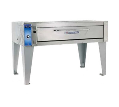 Bakers Pride ER-1-12-5736 74" W Stainless Steel Electric Super Deck Series Bake Roast Deck Oven - 208 Volts