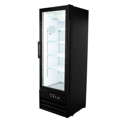 Universal Coolers EGDM-22B 22" W x 63" H Black Merchandiser Refrigerator