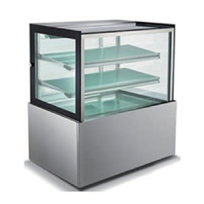 Universal Coolers BCI-36-SC 36" W Stainless Steel Square Bakery Display Case - 115 Volts