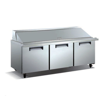 Universal Coolers SC-72-BMI 70.4" W Stainless Steel Mega Top Sandwich Refrigerated Counter - 115 Volts
