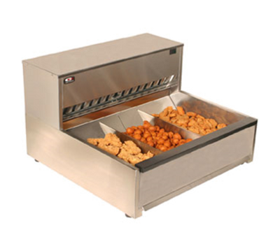 Carter-Hoffmann CNH28 Stainless Steel 4 Sections Crisp N Hold Fried Food Station - 208 Volts 2890 Watts