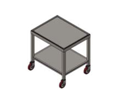 Carter-Hoffmann IT3024M 30.38&quot; W x 30.88&quot; H Stainless Steel Induction Table