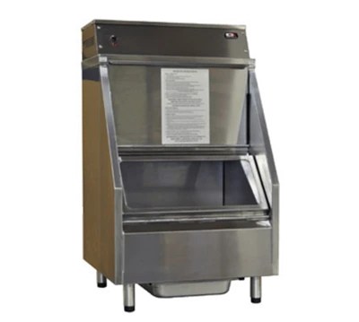 Carter-Hoffmann CW2E 3 Cu. Ft. Stainless Steel Bulk Chip Warmer - 120 Volts