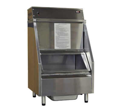 Carter-Hoffmann CW2E 3 Cu. Ft. Stainless Steel Bulk Chip Warmer - 120 Volts