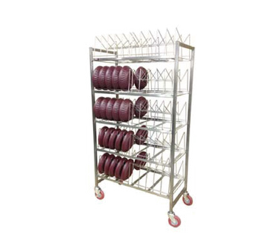 Carter-Hoffmann DMR100 73.63" W x 40" H Stainless Steel Dome Drying Rack
