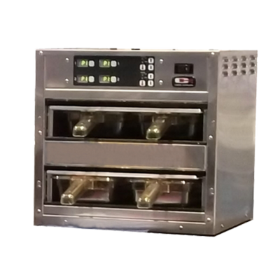 Carter-Hoffmann MC223GS-2T 4 Pans Stainless Steel Programmable Controls Modular Holding Cabinet - 120 Volts