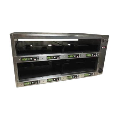 Carter-Hoffmann M212P-2T 6 Pans Stainless Steel Programmable Controls Modular Holding Cabinet - 120 Volts
