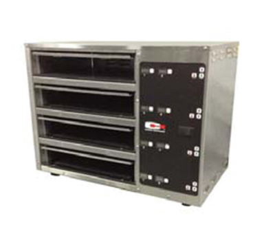 Carter-Hoffmann MC423GS-2T 8 Pans Stainless Steel Programmable Controls Modular Holding Cabinet - 120 Volts